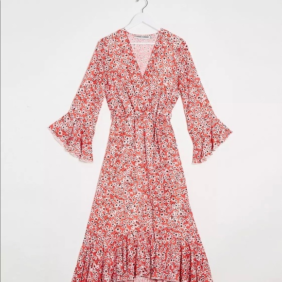 Twisted wunder London midi dress - Picture 2 of 4